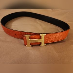 New Hermes Reversible Belt.